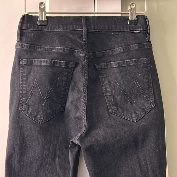MOTHER Insider Crop Step Fray Guilty Racer Jeans - Picture 7 of 10